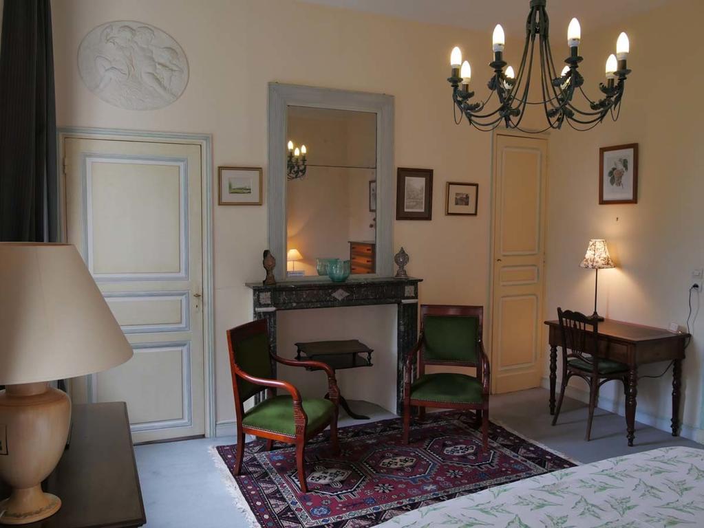 Chambres D'Hotes Chateau De Courcelette Hem Kamer foto